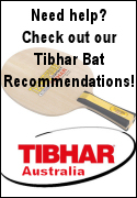 Tibhar Blade & rubber recommendations